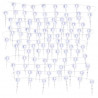 Lampki świąteczne w kształcie sopli, 200 LED, zimna biel, 20 m