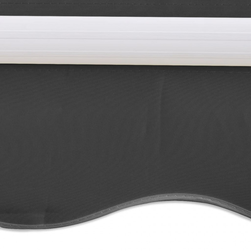 Markiza automatyczna, 400 cm, antracytowa