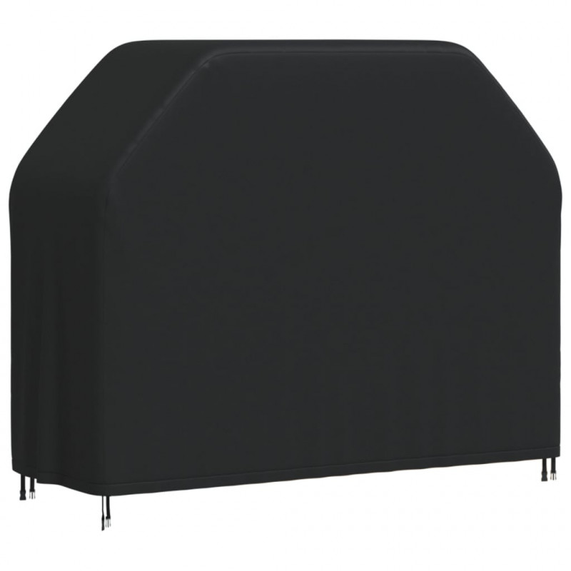 Pokrowce na grill ogrodowy, 2 szt., 140x58x106 cm, Oxford 420D
