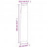 Pokrowce na parasol ogrodowy 2 szt., 136x25/23,5 cm Oxford 420D