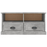 Szafka pod TV, szarość betonu, 93x35,5x45 cm