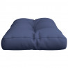Poduszka na paletę, granatowa, 80x40x12 cm, tkanina