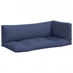 Poduszki na palety, 3 szt., granatowe, tkanina Oxford