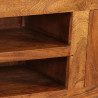 Szafka pod TV, drewno w kolorze miodowego brązu, 120x30x40 cm
