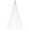 Choinka do montażu na maszcie, 3000 niebieskich LED, 800 cm