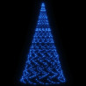 Choinka do montażu na maszcie, 3000 niebieskich LED, 800 cm