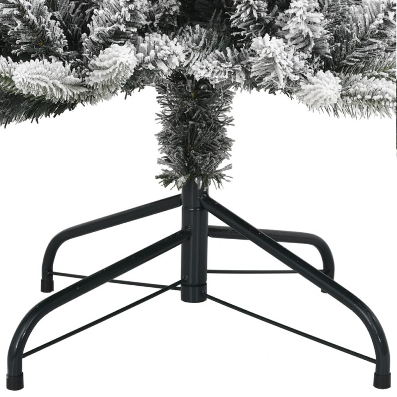 Sztuczna choinka, ośnieżona, 150 lampek LED, 150 cm