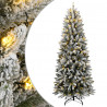 Sztuczna choinka, ośnieżona, 300 lampek LED, 210 cm