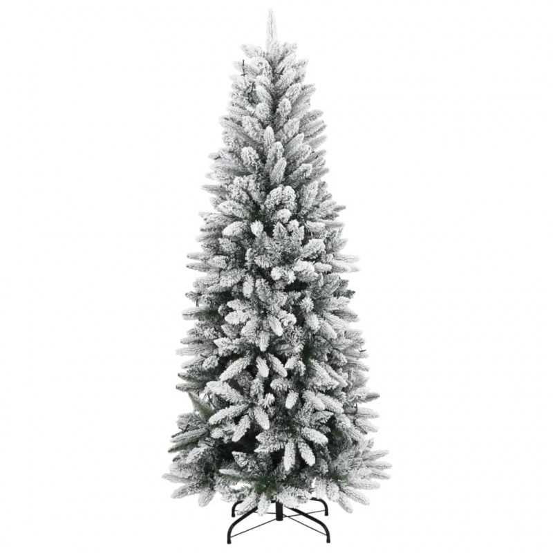 Sztuczna choinka, ośnieżona, 300 lampek LED, 210 cm