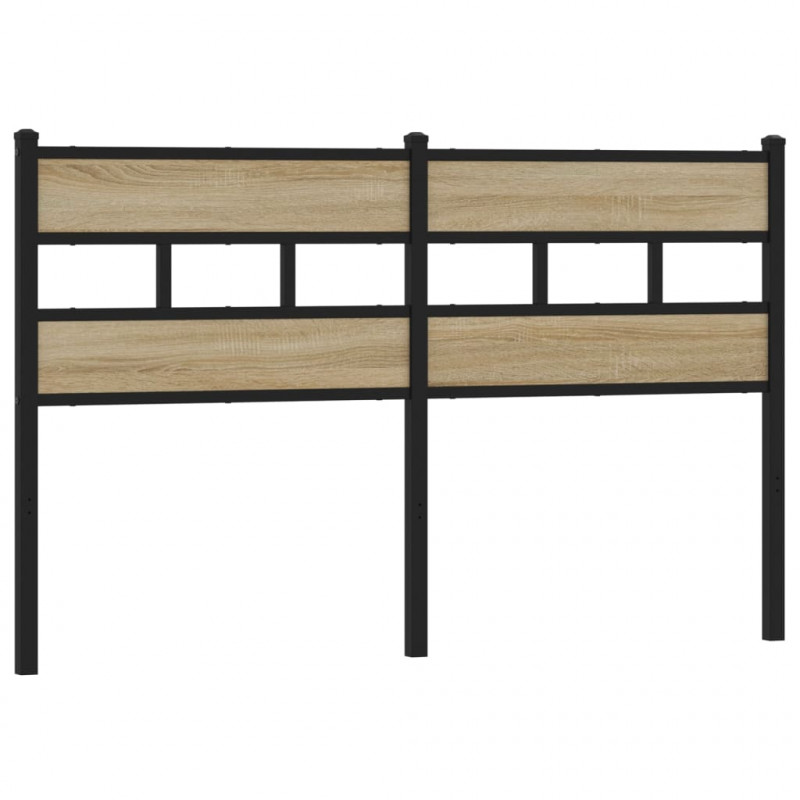 Wezgłowie do łóżka, dąb sonoma, 150 cm