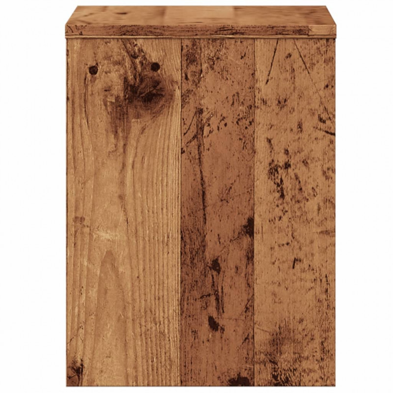 Szafka nocna, stare drewno, 40x30x40cm, materiał drewnopochodny