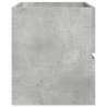 Szafka pod umywalkę, szarość betonu, 100x38,5x45 cm, płyta