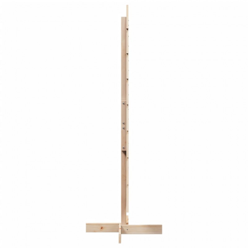 Drewniana choinka do udekorowania, 150 cm, lite drewno sosnowe