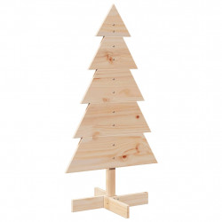 Drewniana choinka do udekorowania, 100 cm, lite drewno sosnowe
