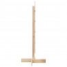 Drewniana choinka do udekorowania, 100 cm, lite drewno sosnowe