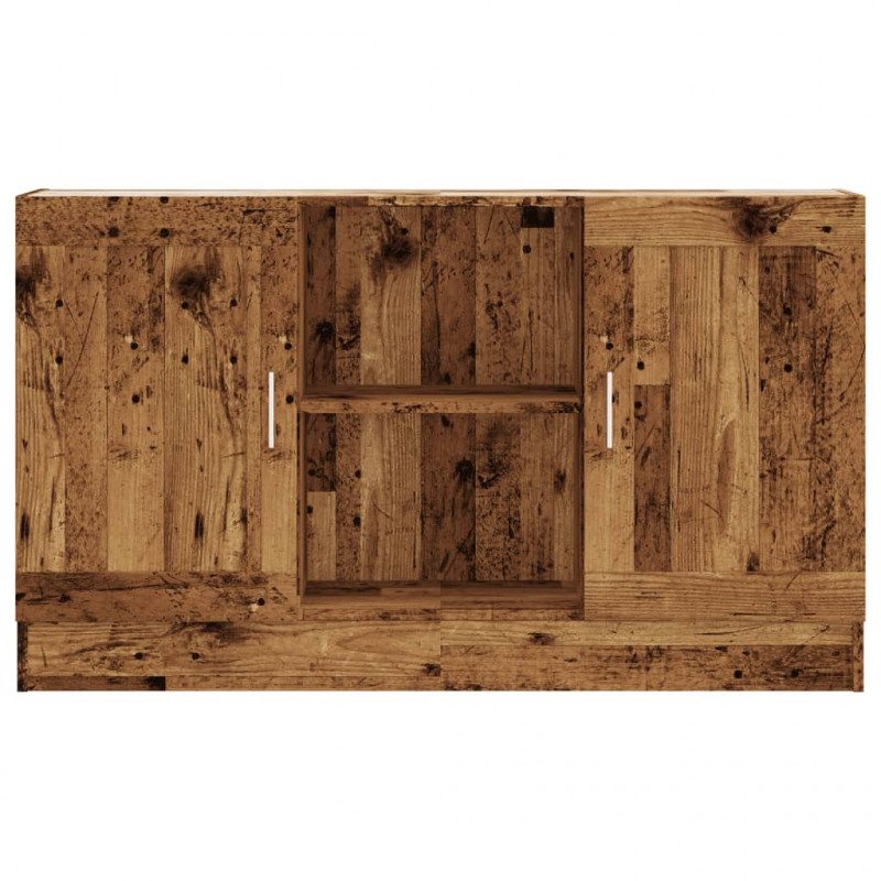 Szafka, stare drewno, 120x30,5x70 cm, materiał drewnopochodny