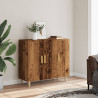 Szafka, stare drewno, 90x34x80 cm, materiał drewnopochodny