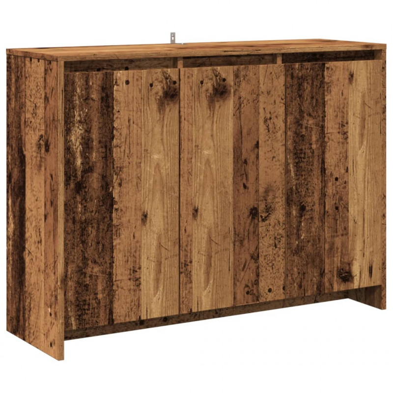 Komoda, stare drewno, 102x33x75 cm, materiał drewnopochodny