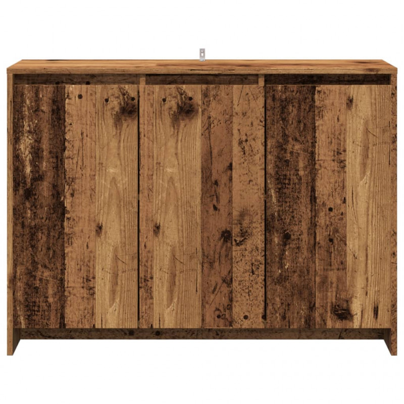 Komoda, stare drewno, 102x33x75 cm, materiał drewnopochodny