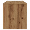 Szafka pod TV z oświetleniem LED, dąb artisan, 120x36,5x40 cm