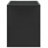 Szafka pod telewizor, czarna, 80x31x39,5 cm