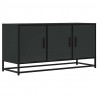 Szafka pod TV, czarna, 100x35x50 cm