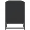 Szafka pod TV, czarna, 100x35x50 cm
