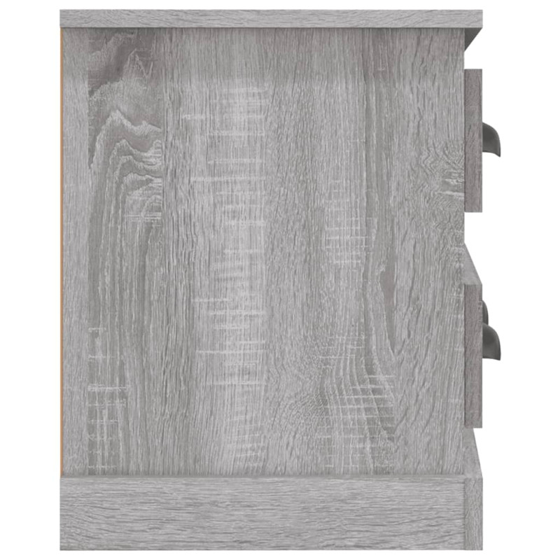 Szafka pod TV, szary dąb sonoma, 100x35,5x45 cm