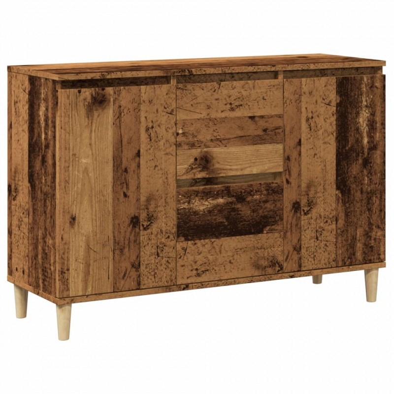 Szafka, stare drewno, 102x35x70 cm, materiał drewnopochodny