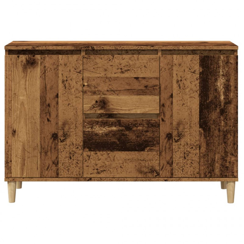 Szafka, stare drewno, 102x35x70 cm, materiał drewnopochodny