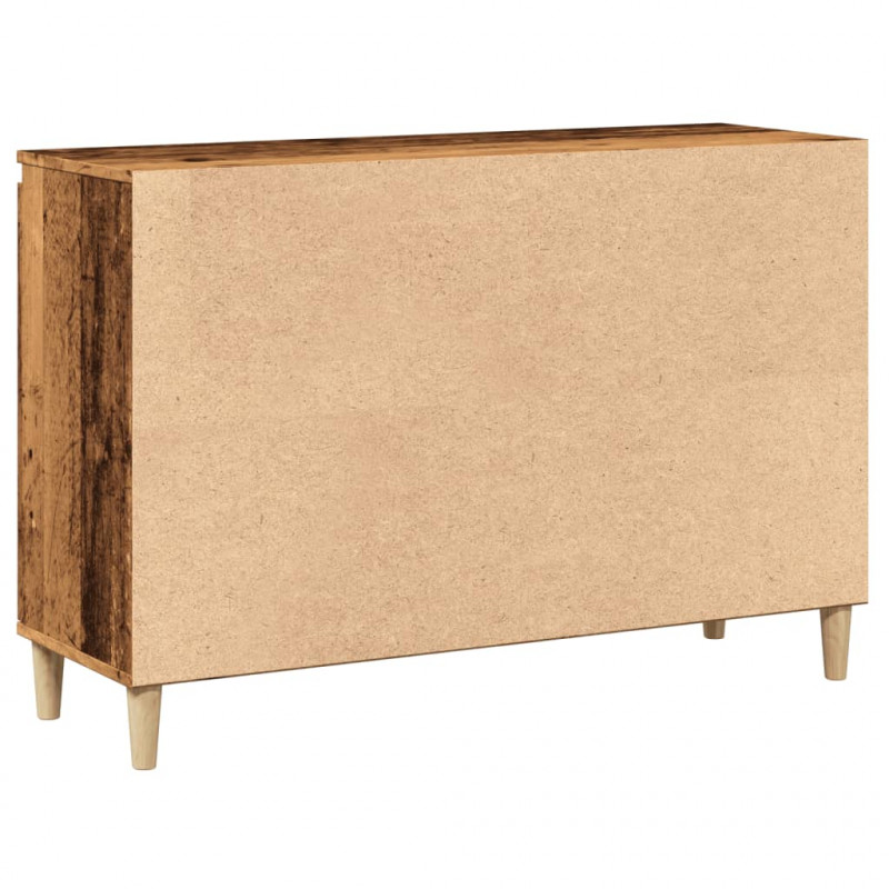 Szafka, stare drewno, 102x35x70 cm, materiał drewnopochodny