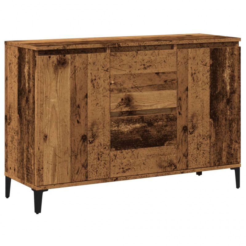 Szafka, stare drewno, 102x35x70 cm, materiał drewnopochodny