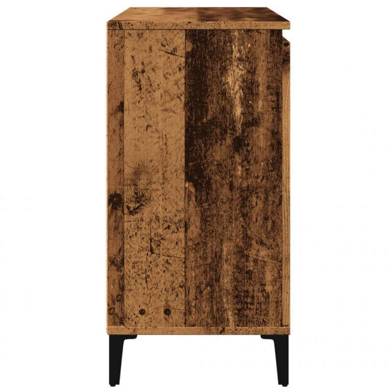 Szafka, stare drewno, 102x35x70 cm, materiał drewnopochodny