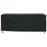 Pokrowce na meble ogrodowe, 2 szt., czarne 240x140x90 cm