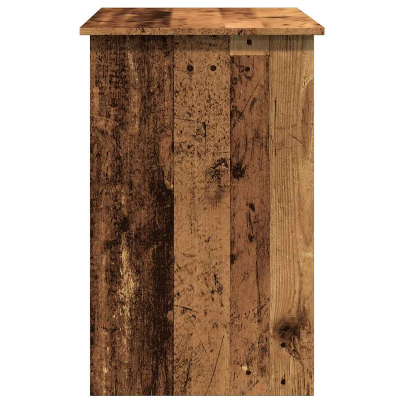Biurko, stare drewno, 100x50x76 cm, materiał drewnopochodny
