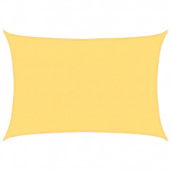 Żagiel przeciwsłoneczny, 160 g/m², beżowy, 5x7 m, HDPE