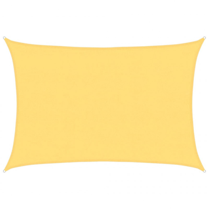 Żagiel przeciwsłoneczny, 160 g/m², beżowy, 5x7 m, HDPE