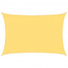 Żagiel przeciwsłoneczny, 160 g/m², beżowy, 5x7 m, HDPE