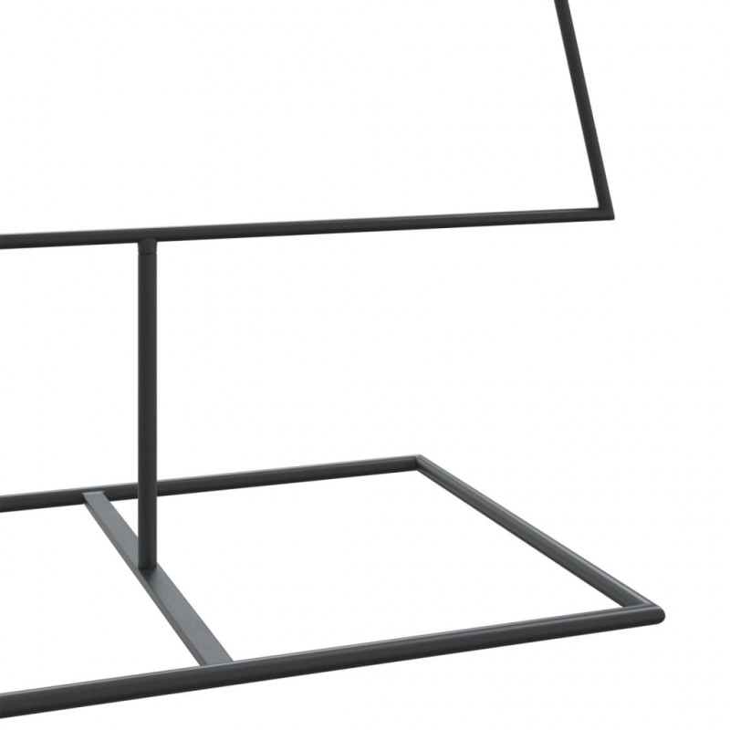 Metalowa choinka świąteczna, do dekoracji, czarna, 180 cm