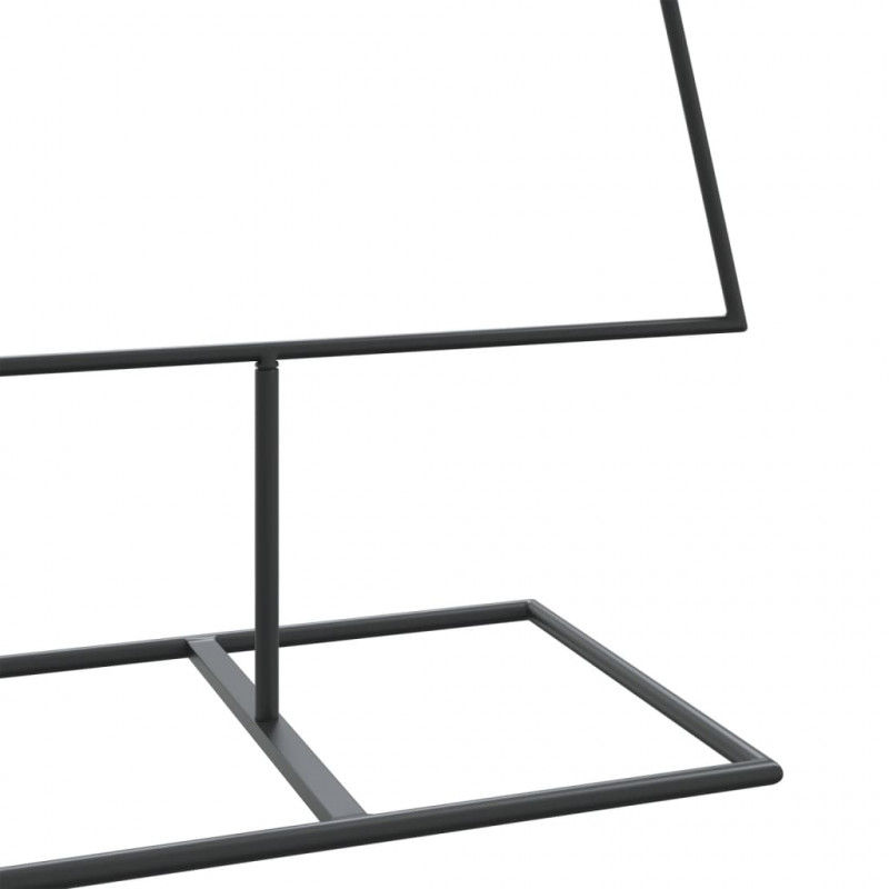 Metalowa choinka świąteczna, do dekoracji, czarna, 150 cm