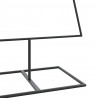 Metalowa choinka świąteczna, do dekoracji, czarna, 150 cm