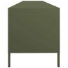 Szafka RTV, oliwkowa, 202x39x43,5 cm, stal walcowana na zimno