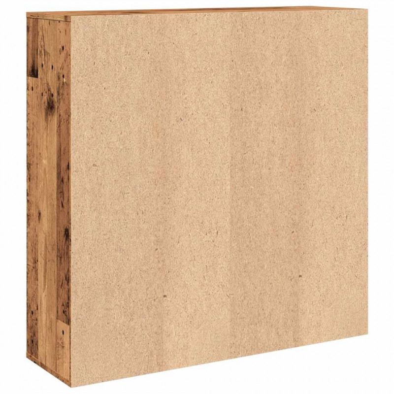 Regał, stare drewno, 98x29x97,5 cm, materiał drewnopochodny