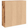Regał, stare drewno, 98x29x97,5 cm, materiał drewnopochodny