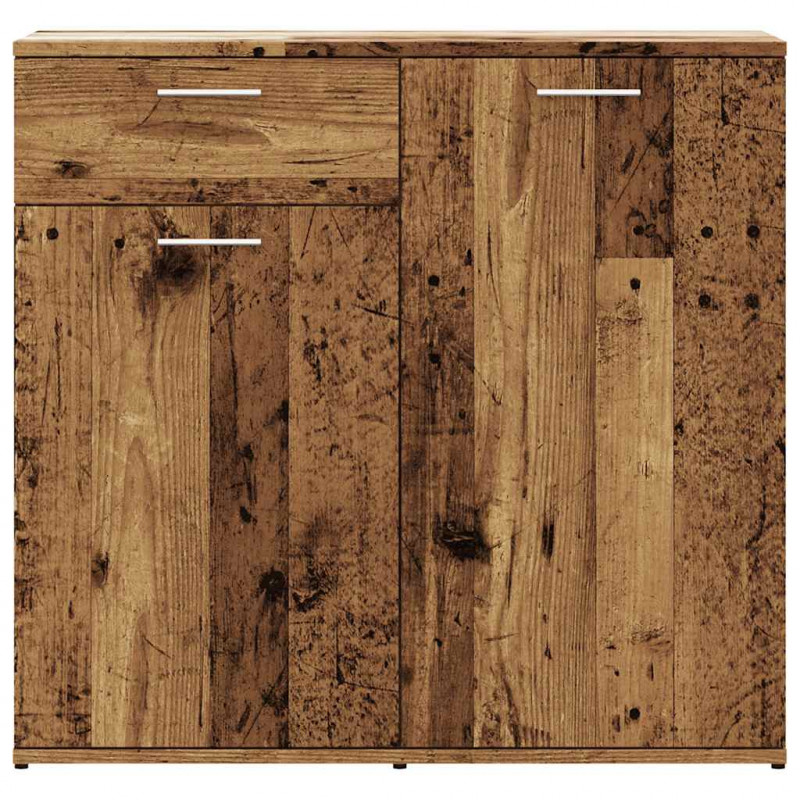 Szafka, stare drewno, 80x36x75 cm, materiał drewnopochodny