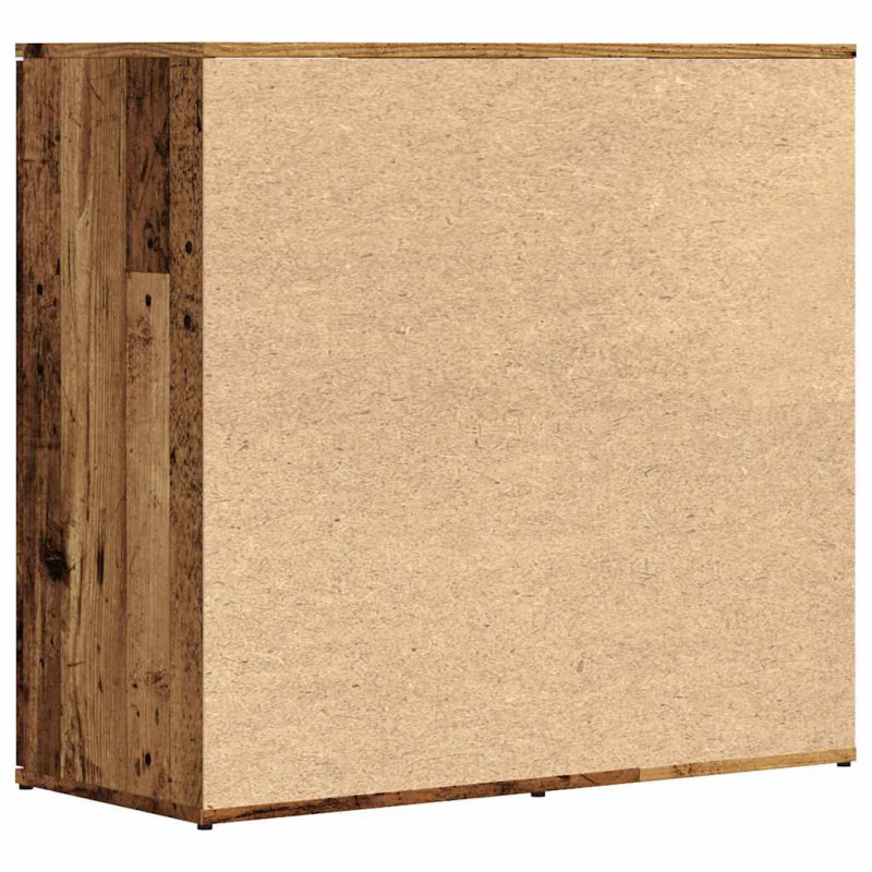 Szafka, stare drewno, 80x36x75 cm, materiał drewnopochodny