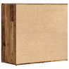 Szafka, stare drewno, 80x36x75 cm, materiał drewnopochodny