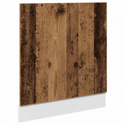 Panel do zabudowy zmywarki, stare drewno, 60x1,5x67 cm
