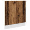Panel do zabudowy zmywarki, stare drewno, 60x1,5x67 cm
