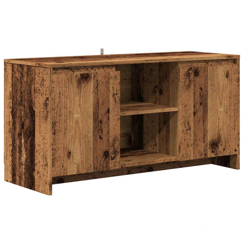 Szafka pod TV, stare drewno, 102x37,5x52,5 cm